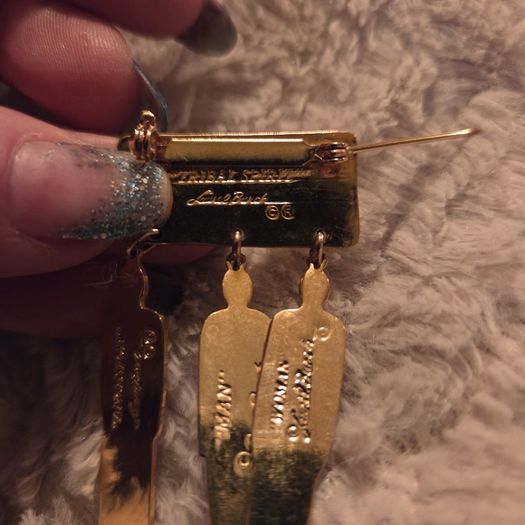 Traibal Spirit Earrings And Brooch Ansestor Collecton Laura Birch!!!!! - Picture 4 of 10